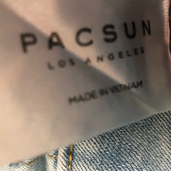 PACSUN MENS JEANS SKINNY SIZE 31X32 - Picture 10 of 12